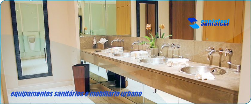 Sanisteel - equipamentos sanit�rios e mobili�rio urbano